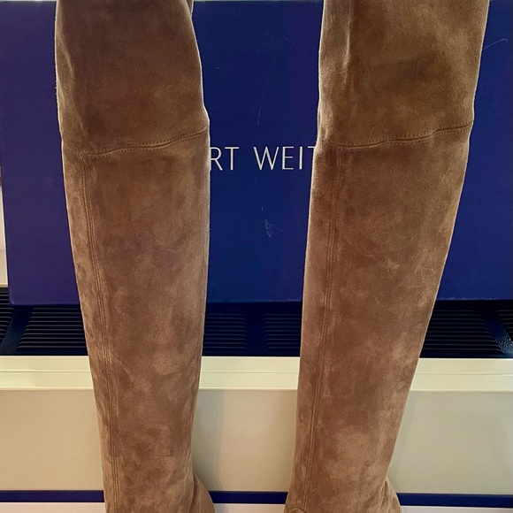Stuart weitzman over the knee boots Brand new in box highland camel size 7 - Picture 8 of 8